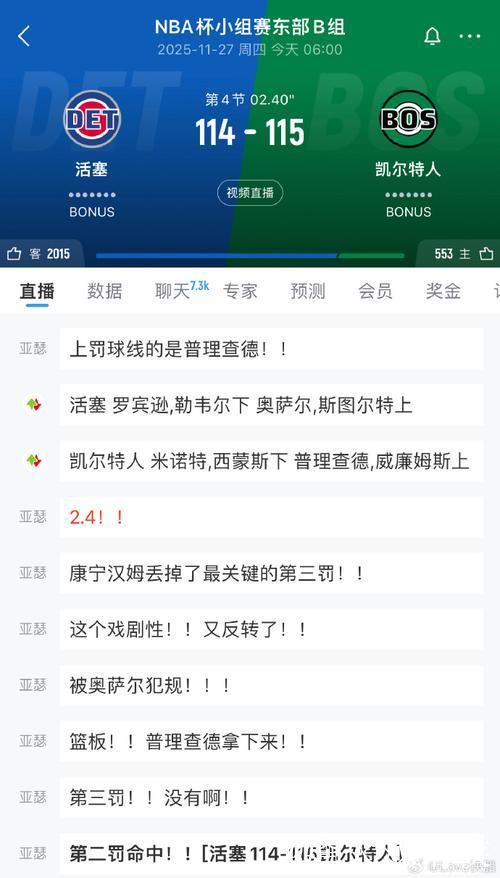 布朗绝杀失败坎宁安16+14 活塞力克凯尔特人豪取3连胜